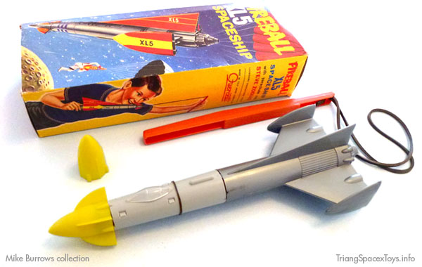 Quercetti Fireball XL5 and box