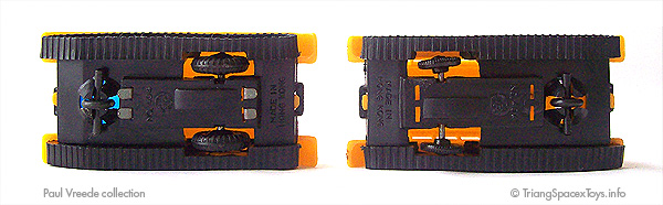 Comparison of chassis with friction drive and without