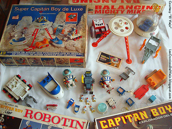 Capitan Boy display at MUJAM toy museum