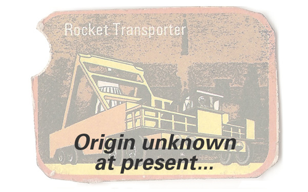 origin unknown at present