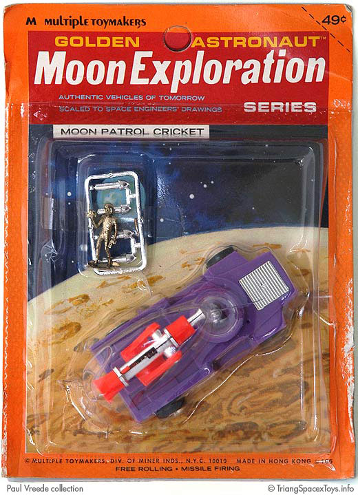 Later GA Moon Patrol Cricket card