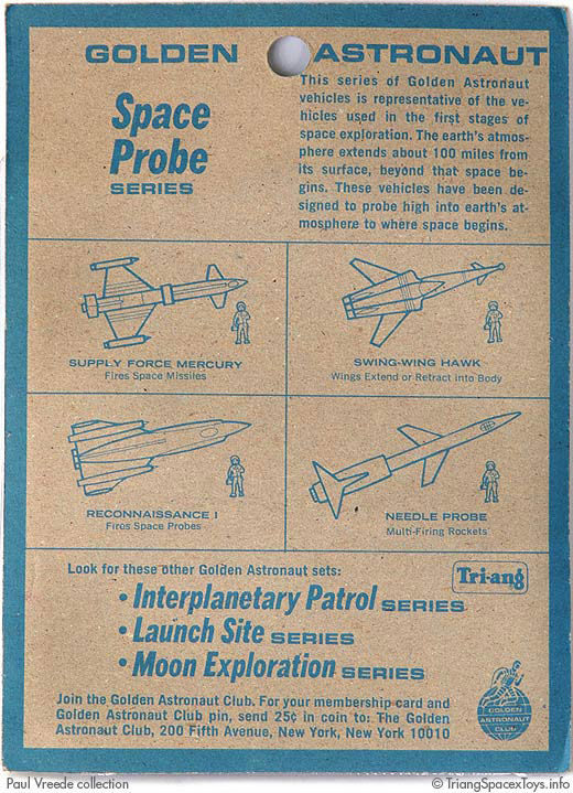 GA Needle Probe card back