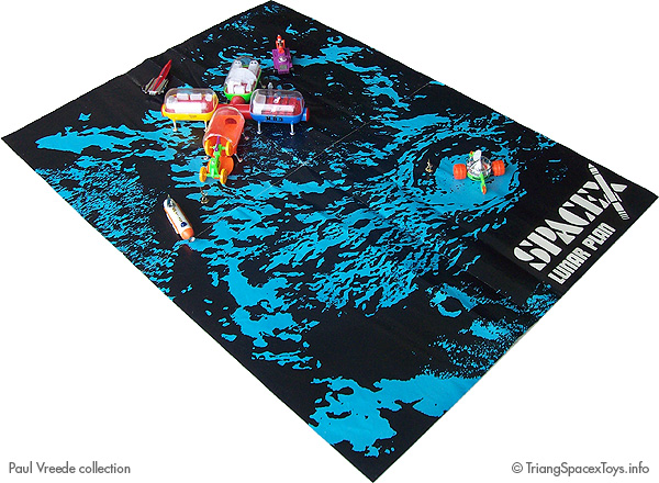 Spacex Moon Base set toys