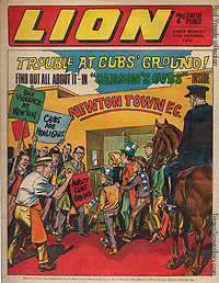 Lion comic cover
