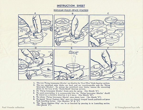 GA Nuclear Pulse instruction sheet