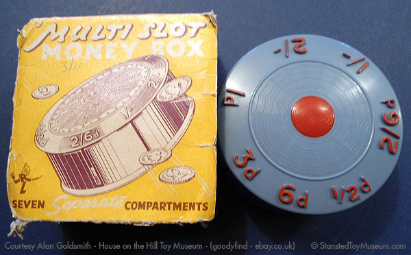 Multislot Money Box by Raphael Lipkin Ltd
