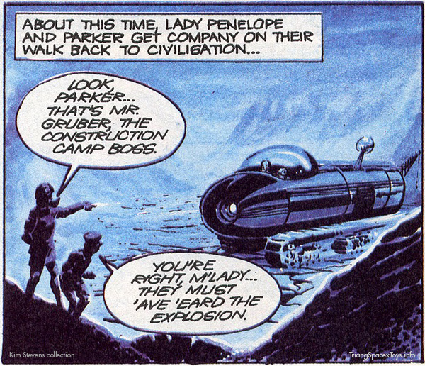 Moonbus in Lady P comic
