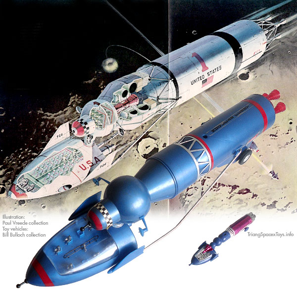 Nuclear Ferry with Project Sword toy and McCall illustration as origins